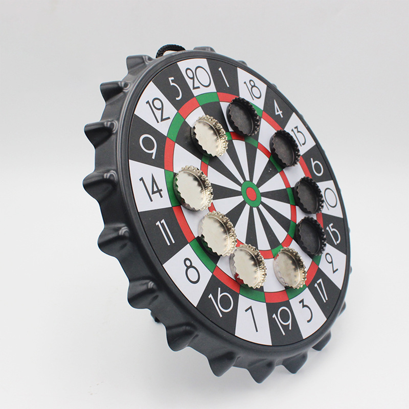 Magnetic Bottle Cap Darts Game1