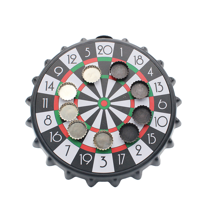 Magnetic Bottle Cap Darts Game