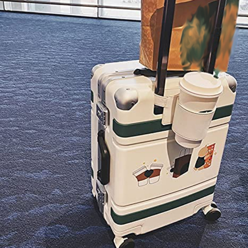 Luggage Cup Holder For Suitcase2