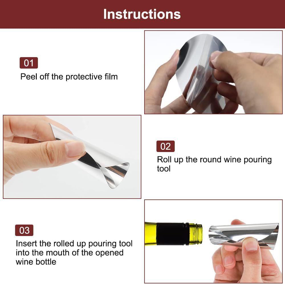 Anti-drip Wine Pourer Disc3