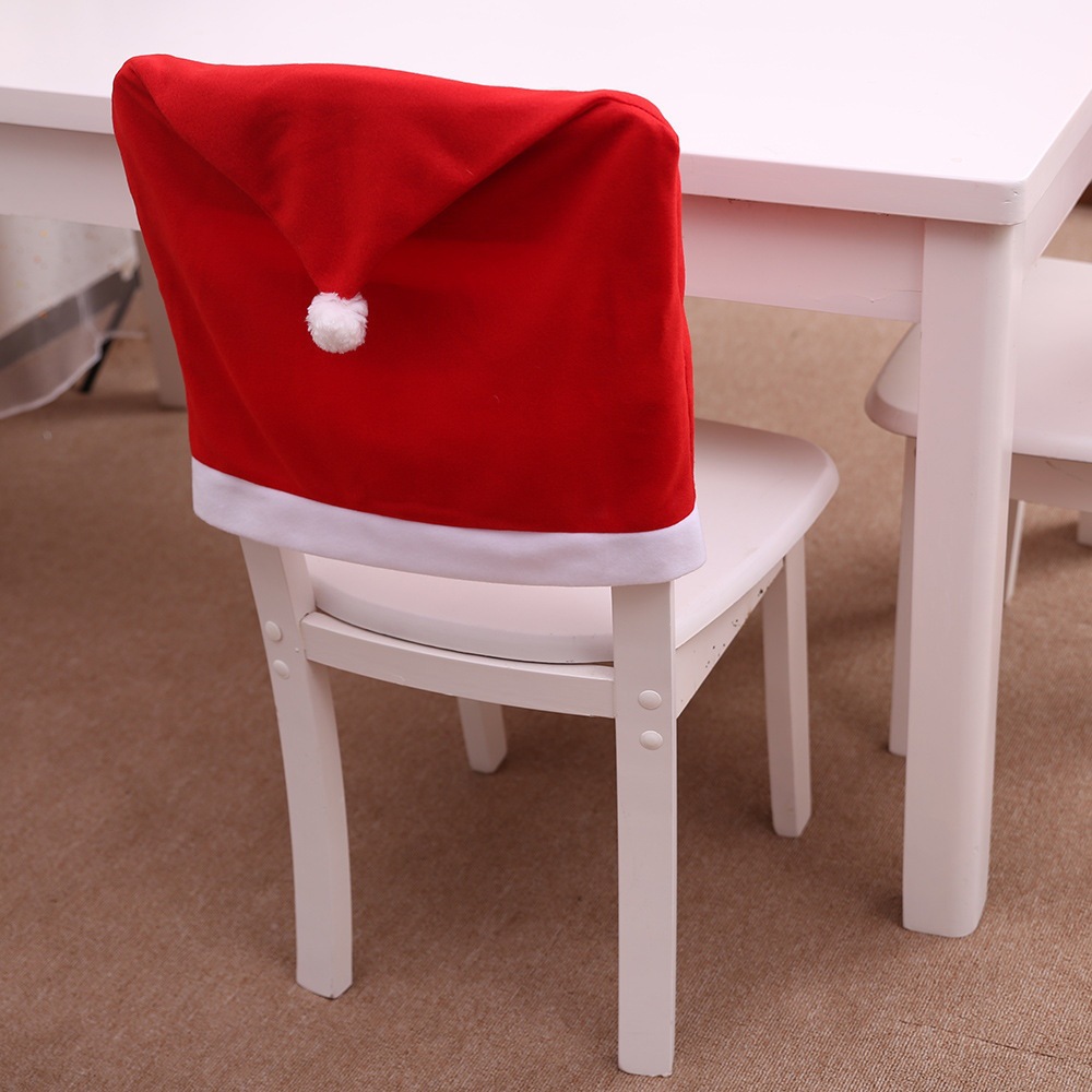  Santa Hat Chair Covers2