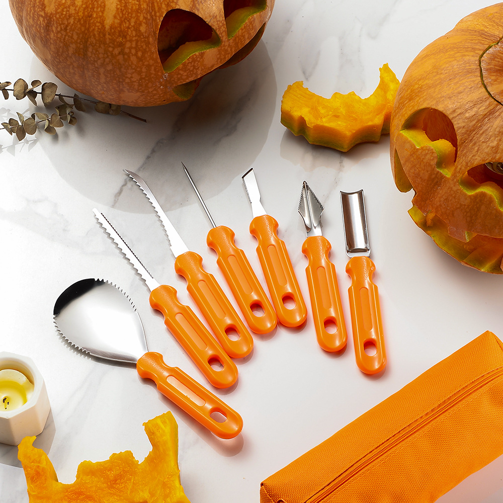 Stainless Steel Pumpkin Carving Tools3