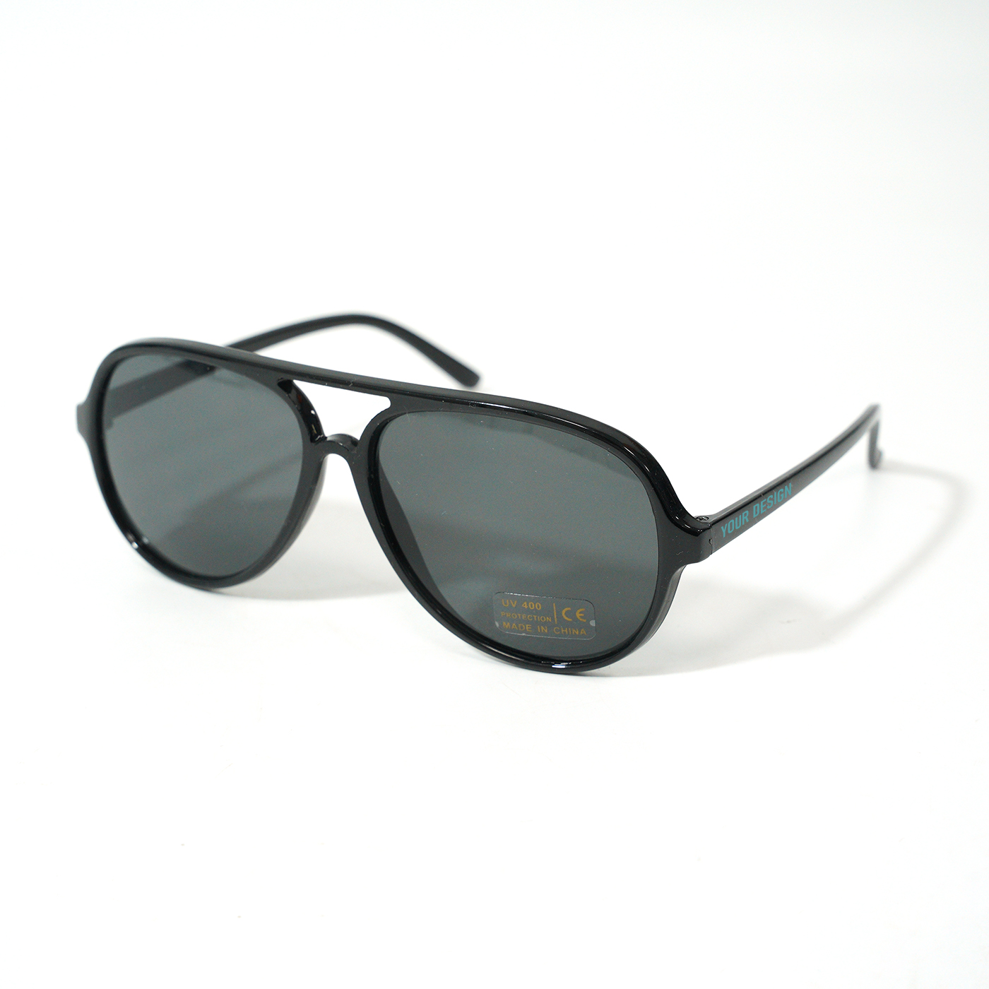 Black Aviator Polarized Sunglasses3