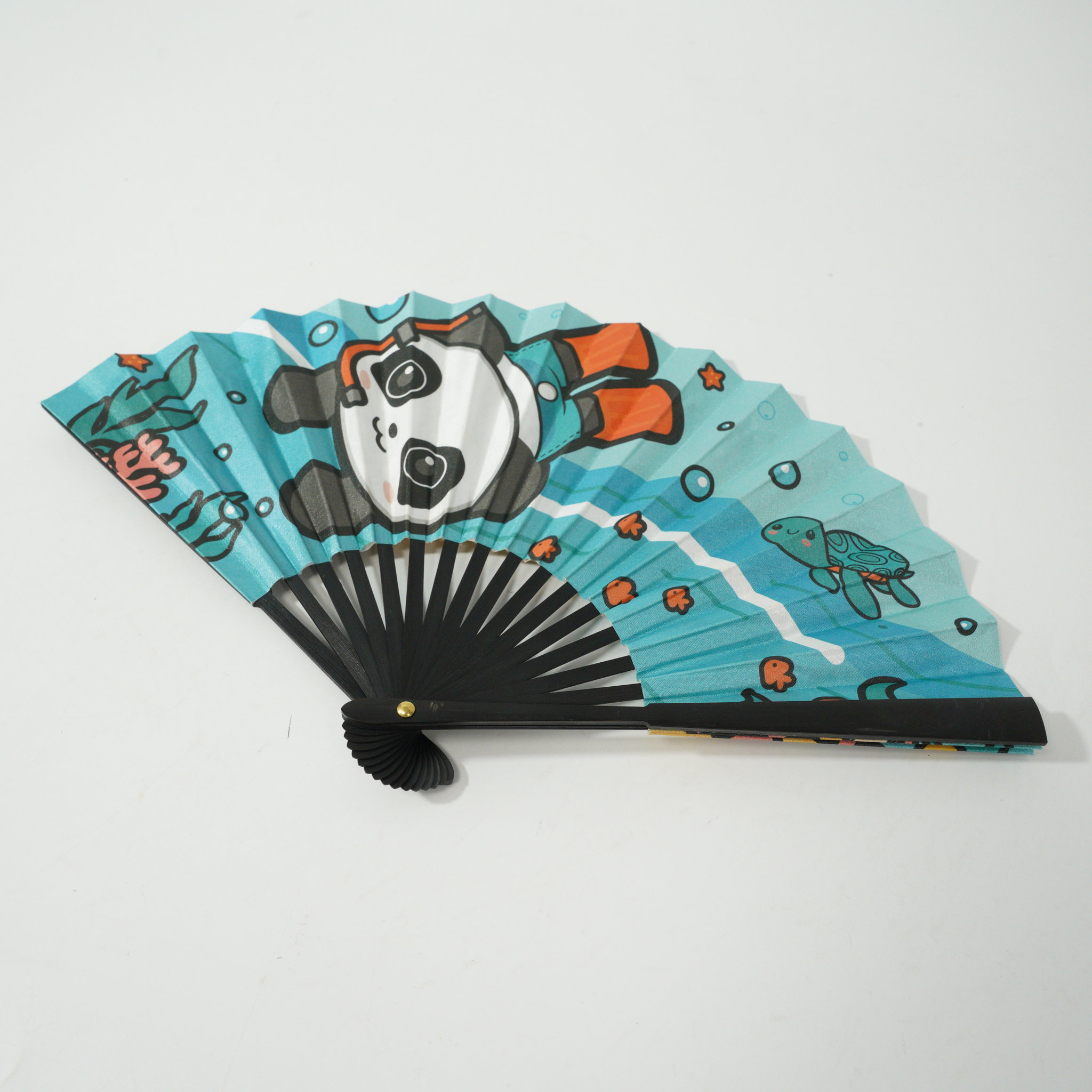Custom Logo Folding Hand Fans 2
