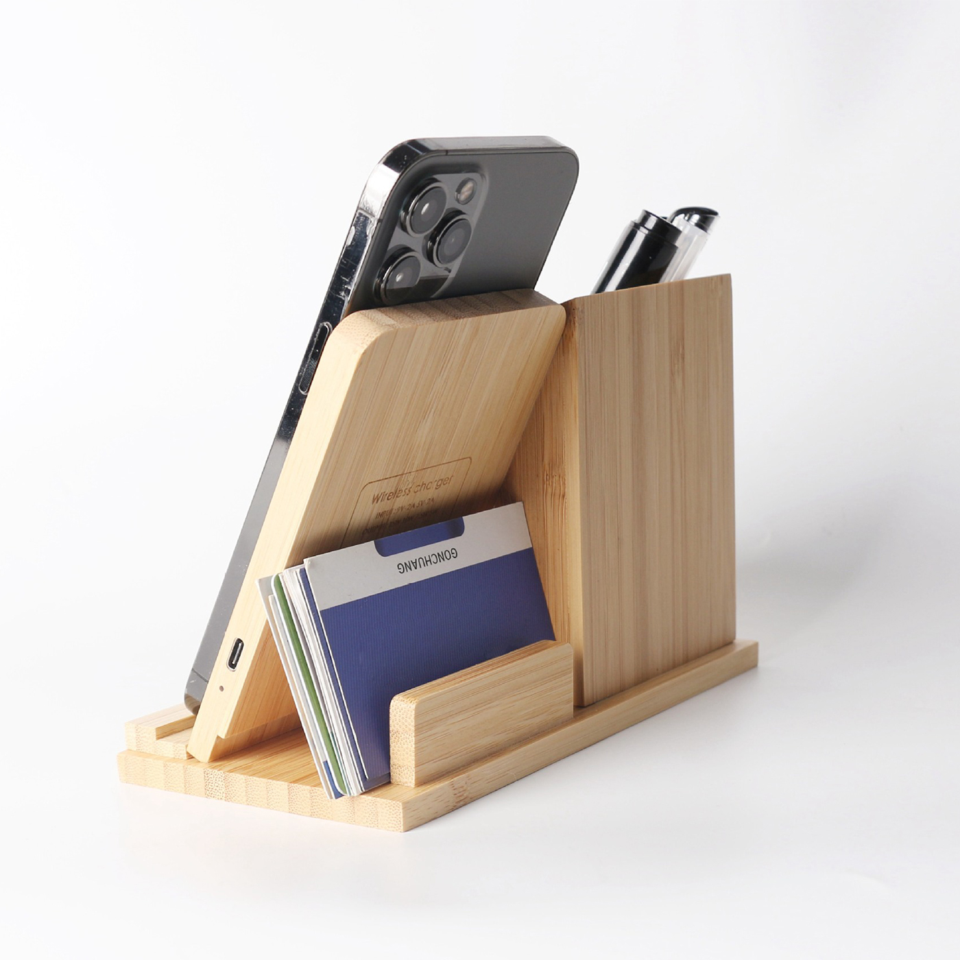 Wireless Charger With Desk Organizer1