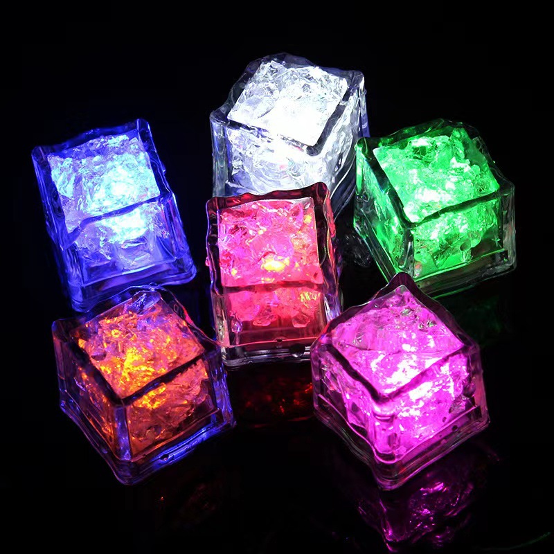Imprinted Led Multicolor Ice Cubes 3