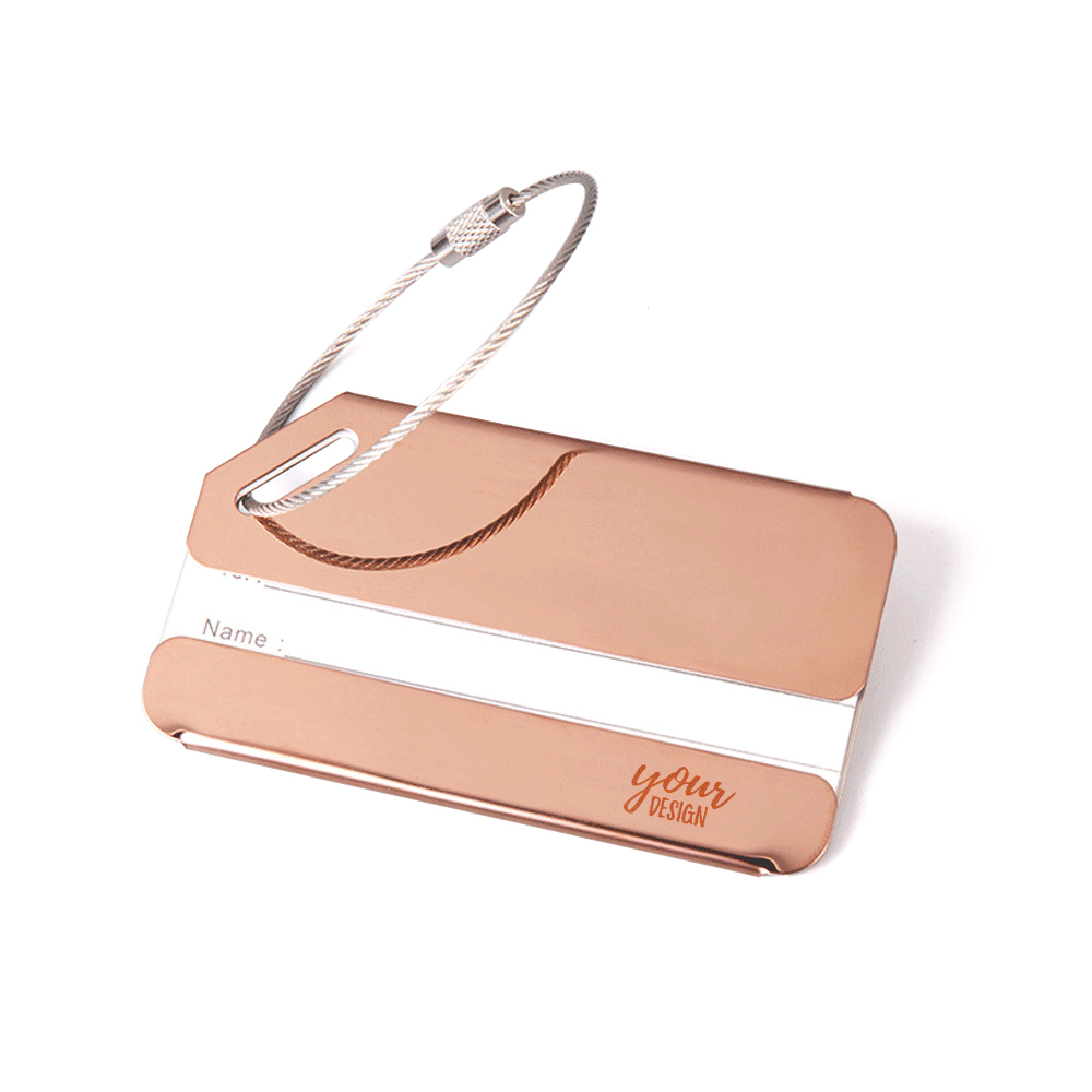 Personalized Metal Luggage Tags