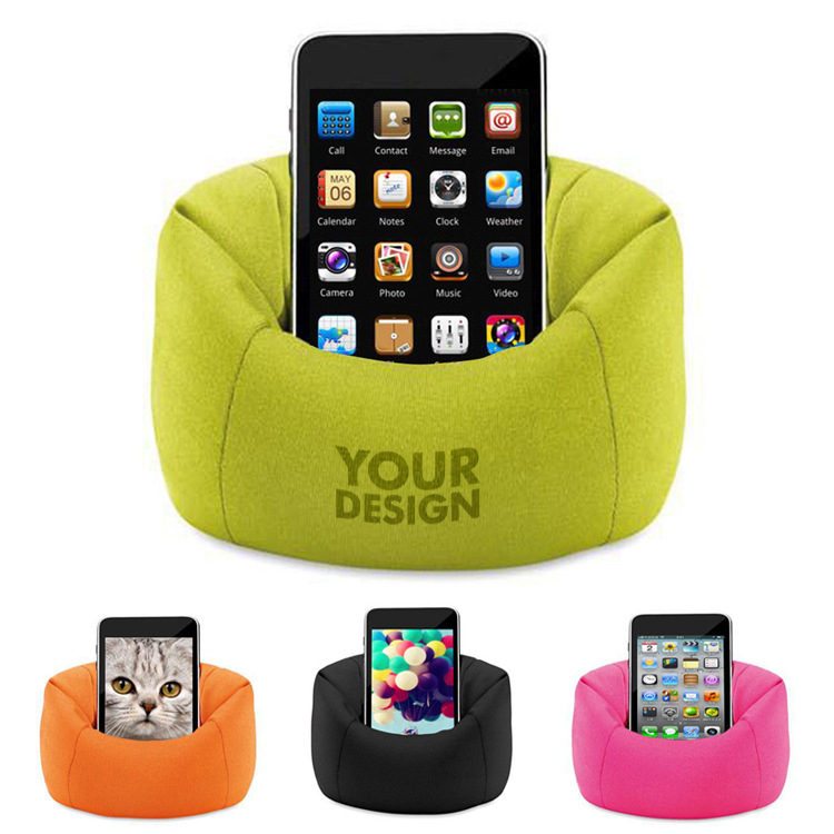 Customized Bean Bag Phone Holder