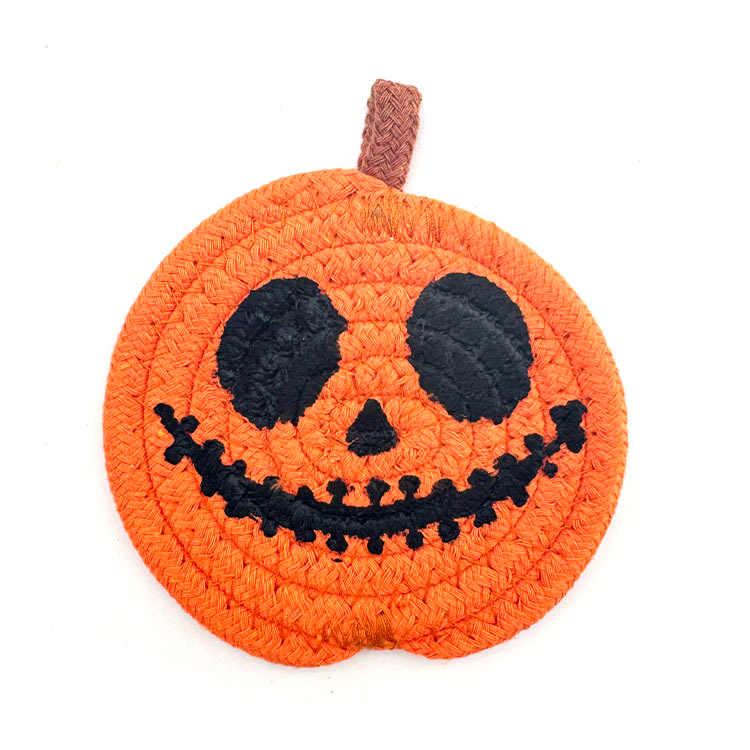Painted Pumpkin Coasters1