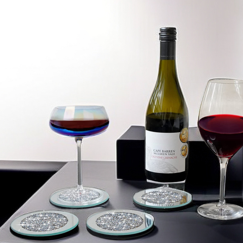 Glass Mirrored Coaster 1