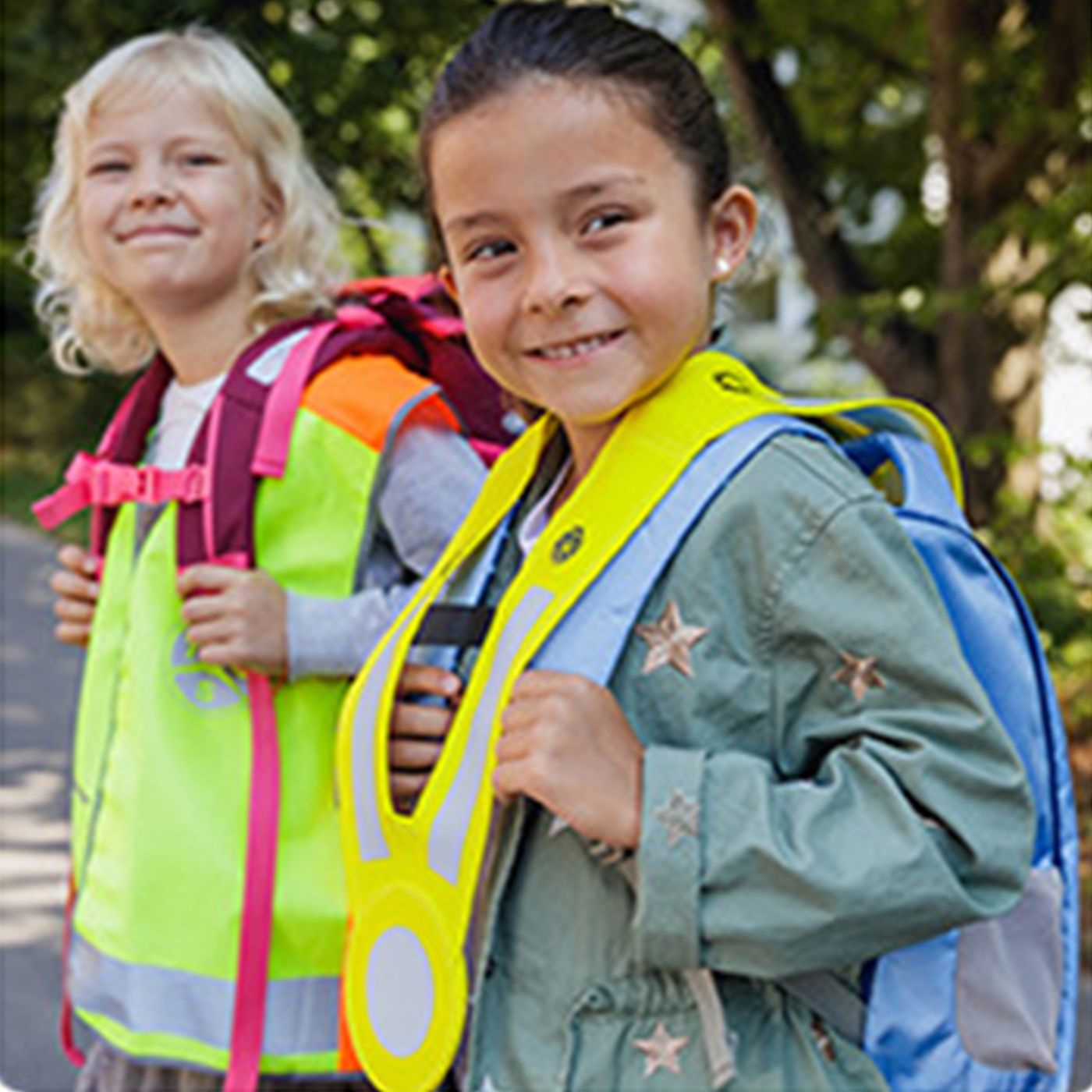 V-shaped Reflective Safety Vest For Kids2