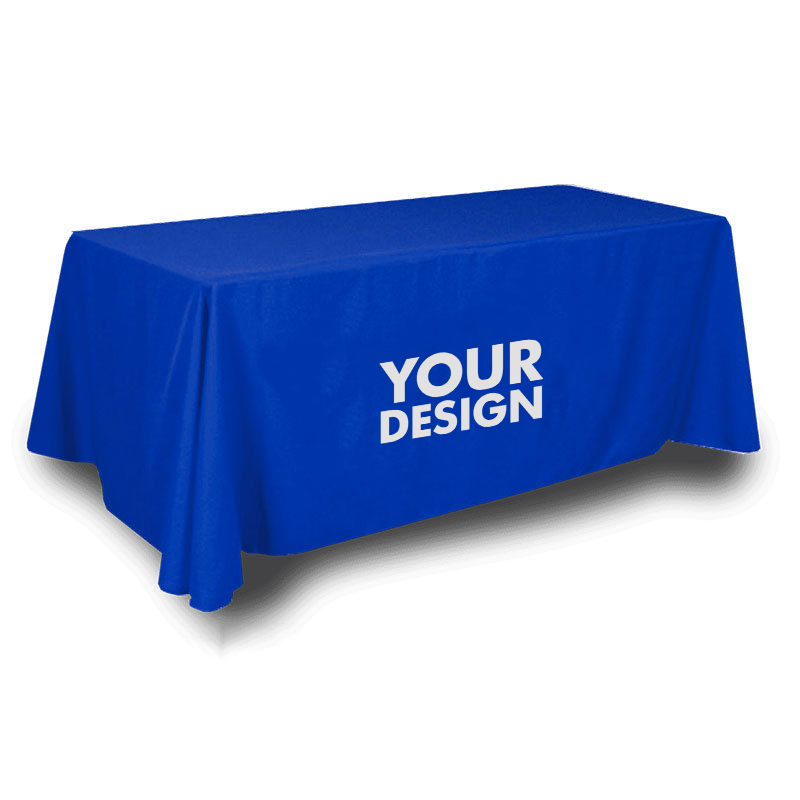 Custom Trade Show Table Covers With Logo