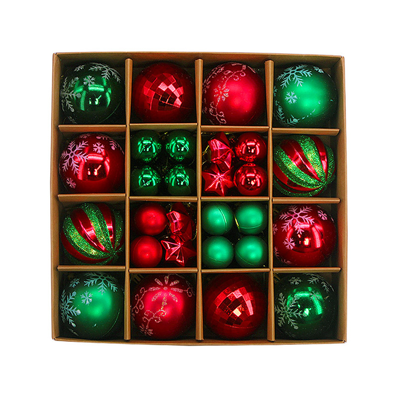 44 Pcs Christmas Ornaments Balls Set