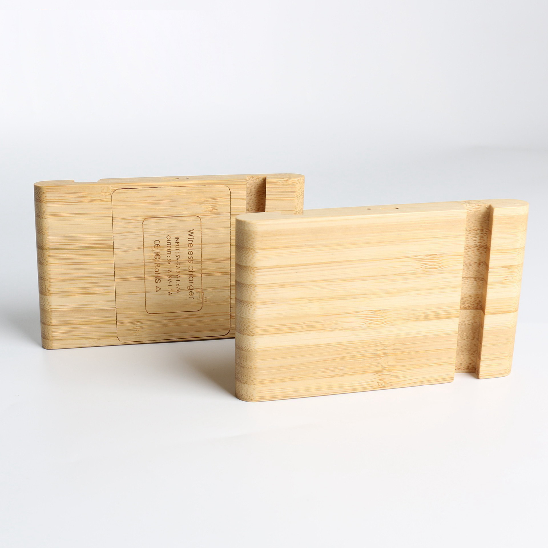 Bamboo Wireless Charging Stand2