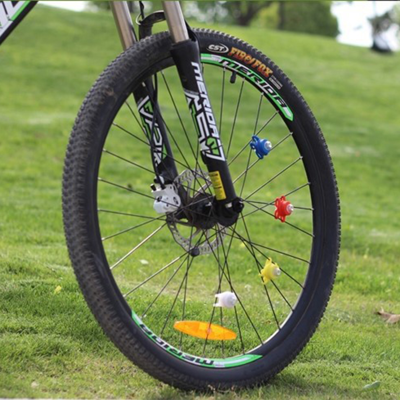 Silicone Warning Bicycle Front Light 2