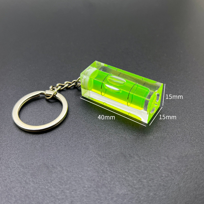 Bubble Level Vial Keychain2