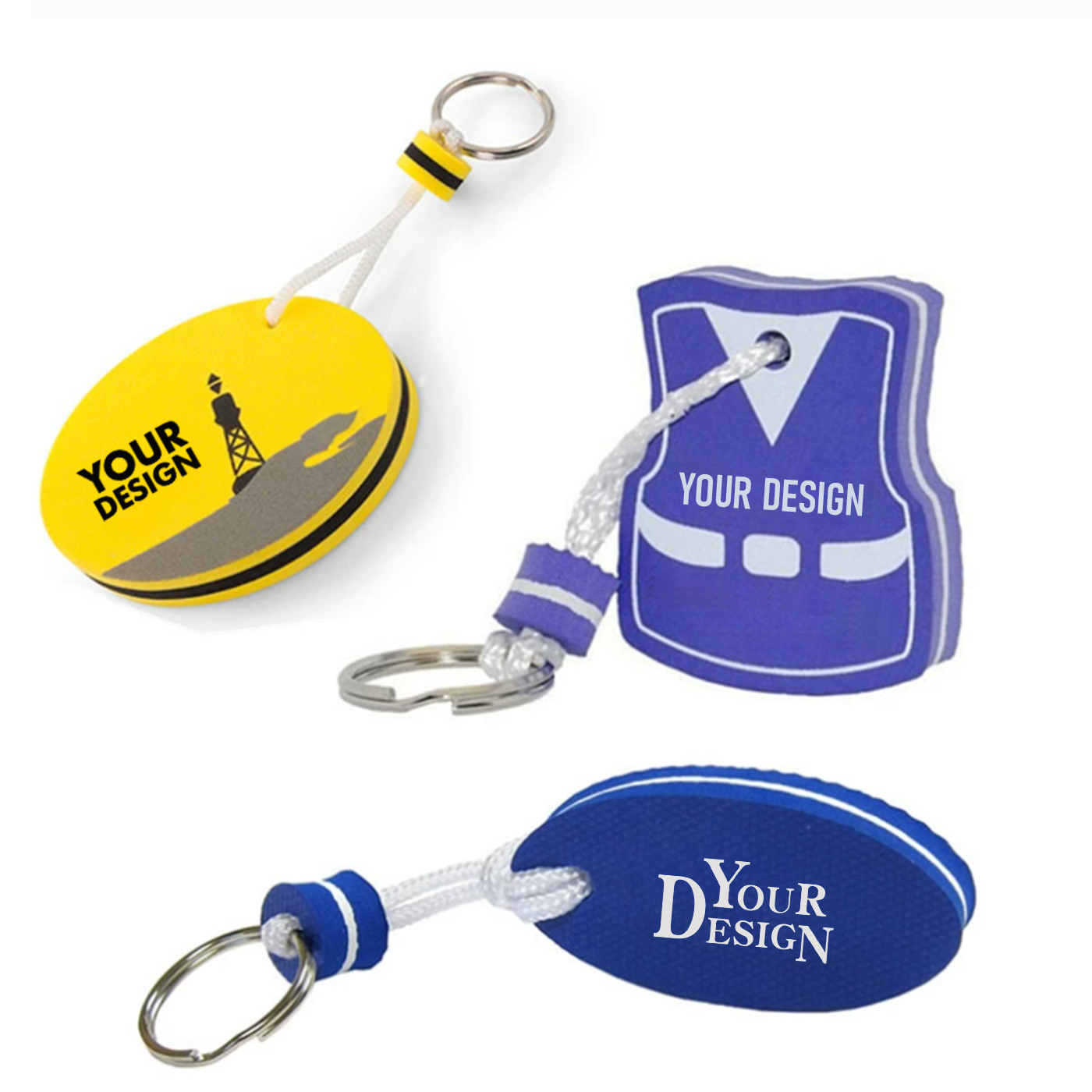 Promotional EVA Floating Keychains