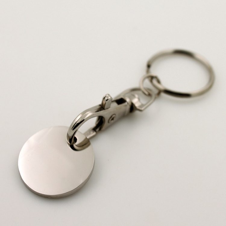 Shopping Cart Chips Token Keyring2