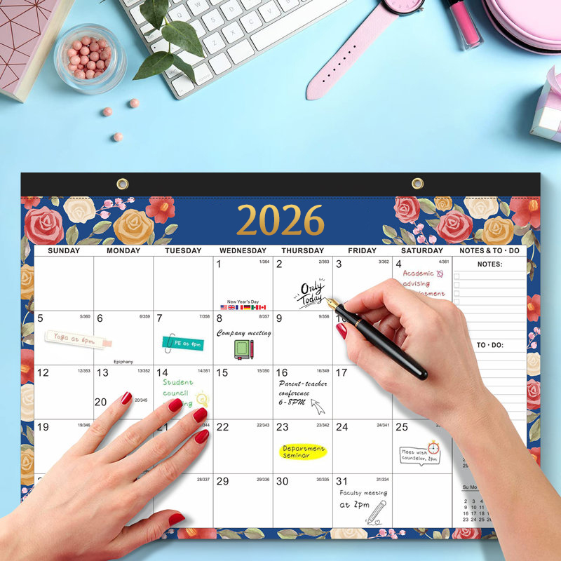 2026 Monthly Planning Pad