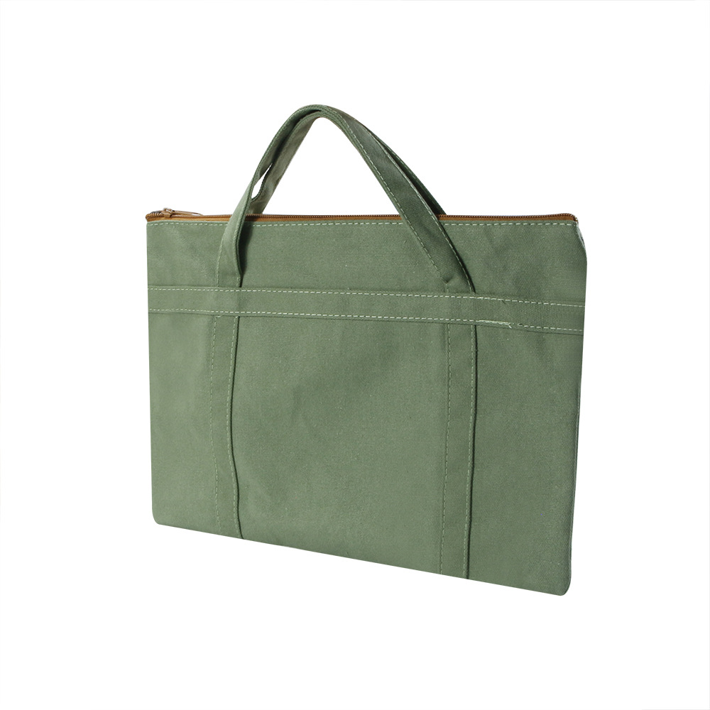 Portable Canvas File Bag 