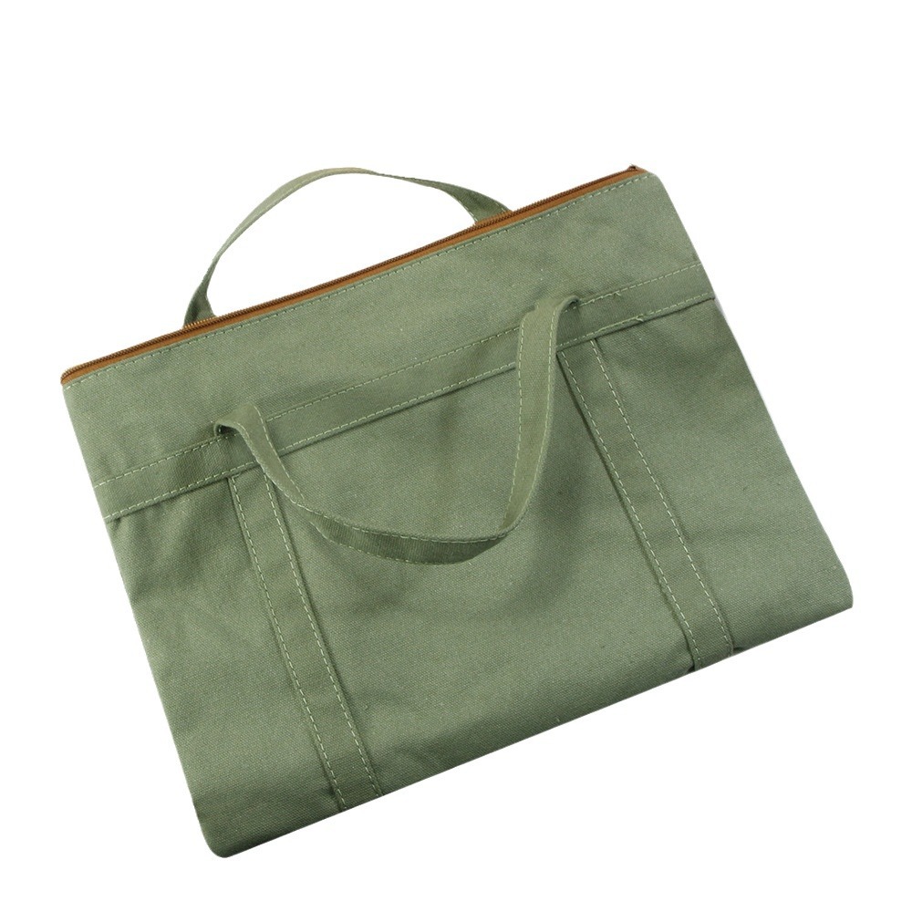 Portable Canvas File Bag 1