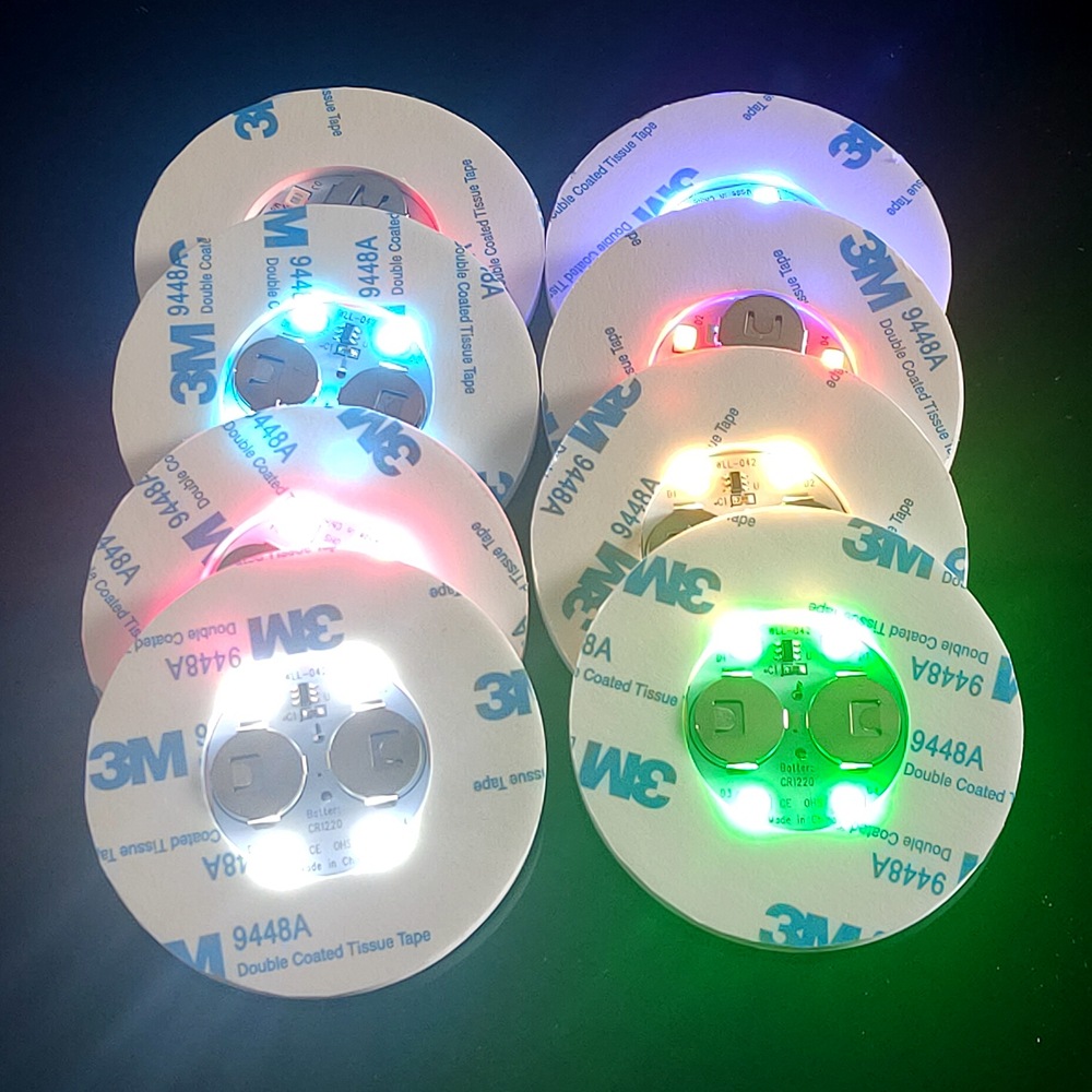 Stickers Led Light Coaster 
