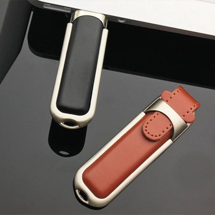 Printed Leather Memory Stick