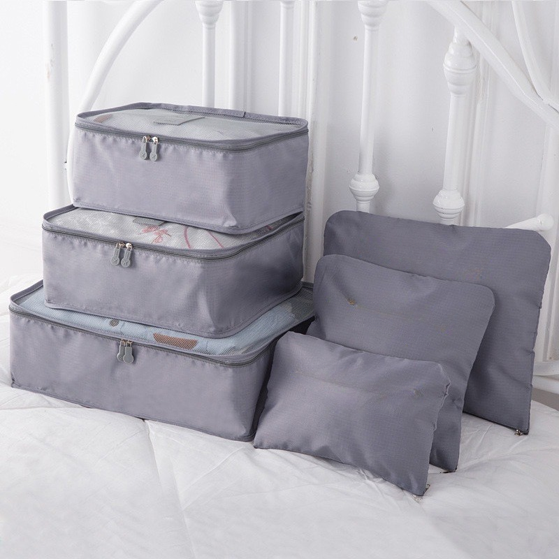 6 Pcs Travel Storage Bag Set