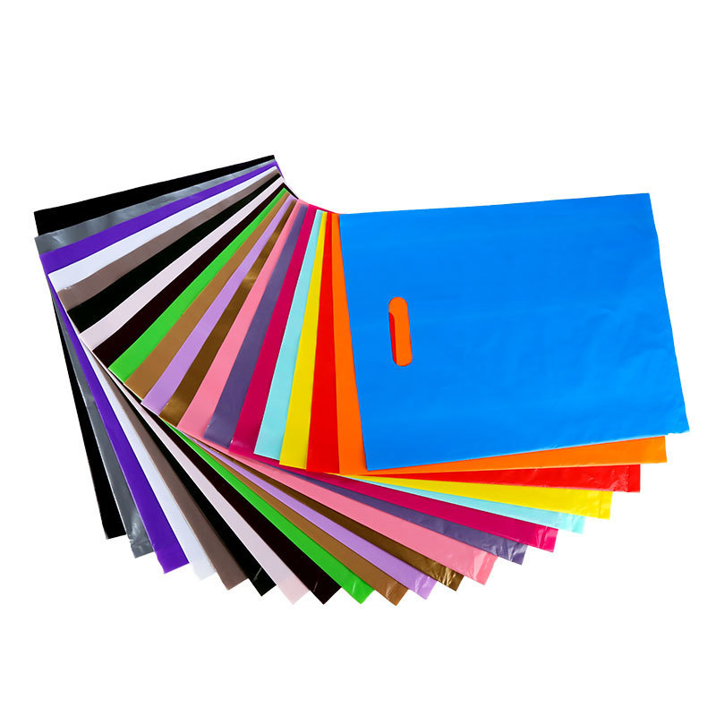 Promotional Die Cut Handle Plastic Bag