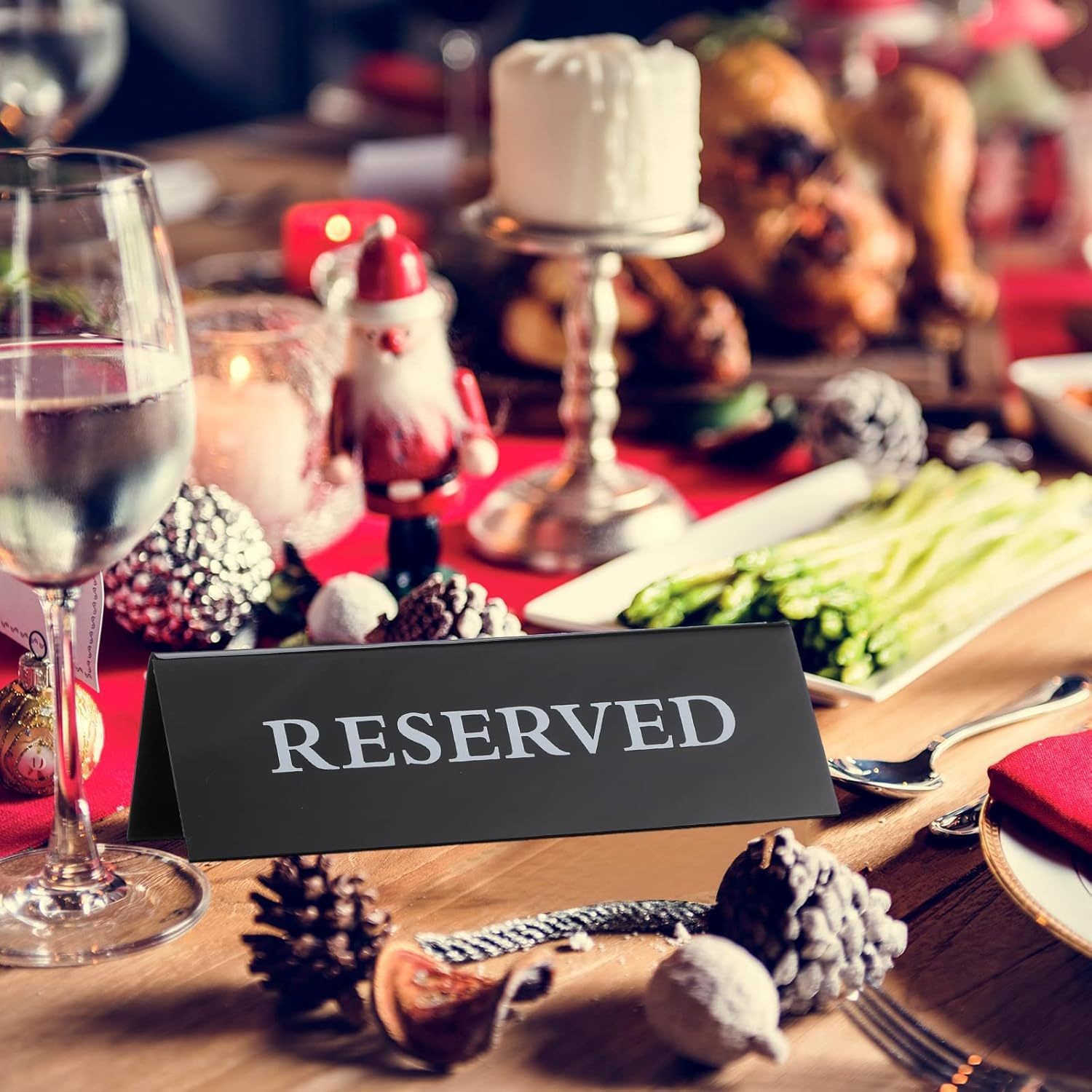 Reserved Table Tent Signs 