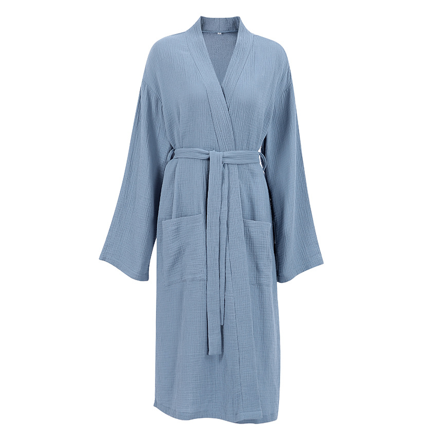 Soft Warm Fleece Bathrobe3