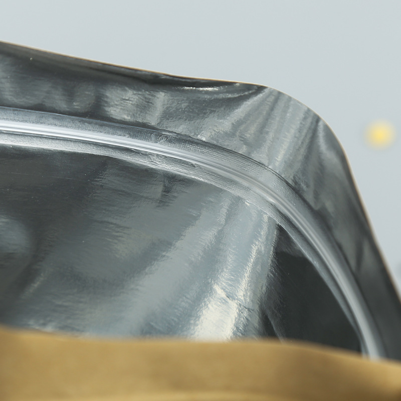 Custom Small Ziplock Kraft Paper Bag2