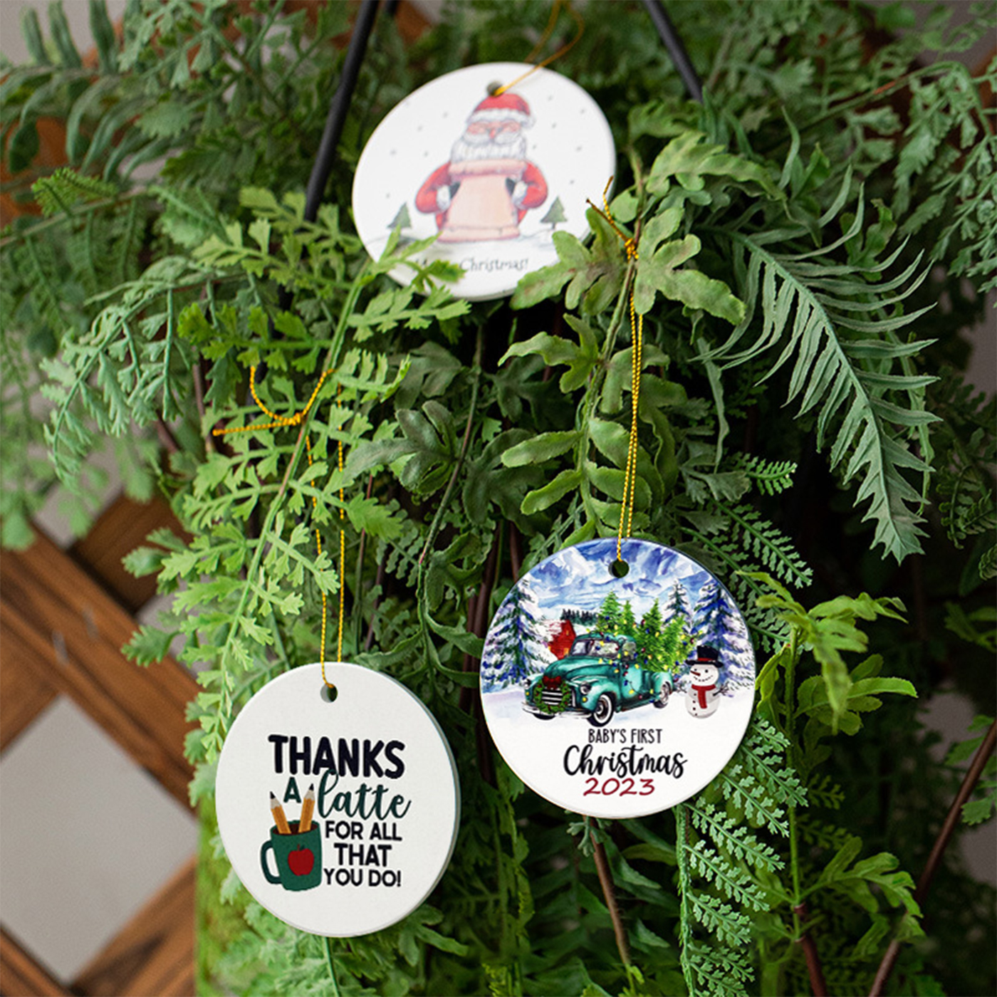 Personalized Christmas Tree Ornaments 1