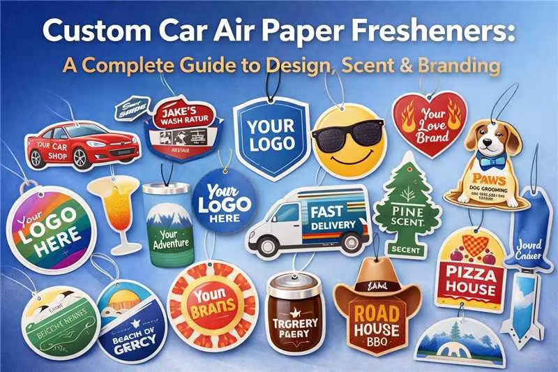 Custom Car Air Paper Fresheners: A Complete Guide to Design, Scent & Branding