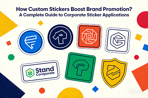 How Custom Stickers Boost Brand Promotion? A Complete Guide to Corporate Sticker Applications