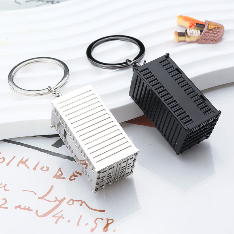 Brand Logo Shipping Container Keychain2