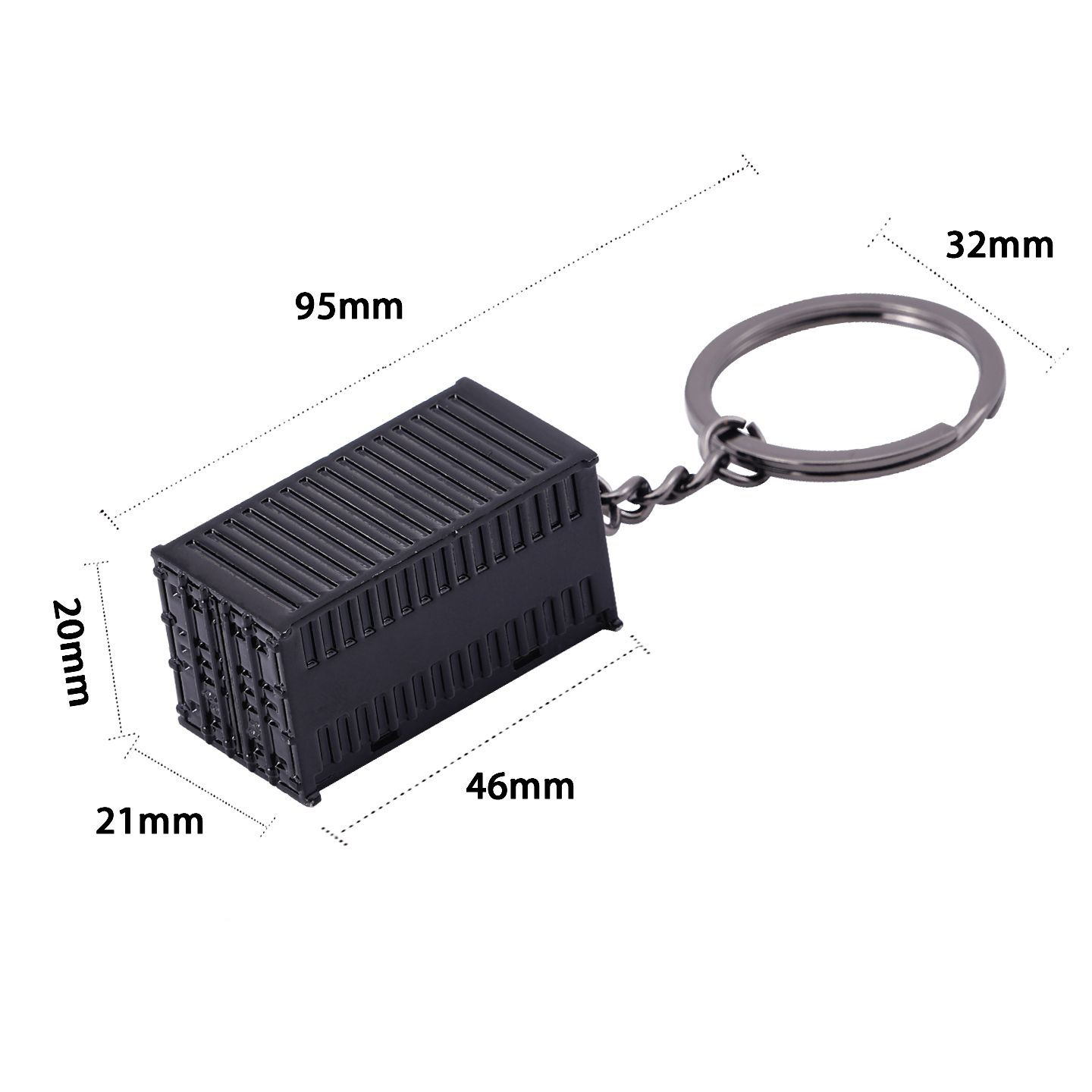 Brand Logo Shipping Container Keychain1