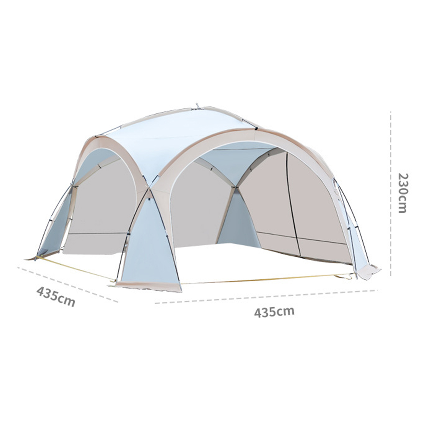 Camping Outdoordome Type Canopy Tent4