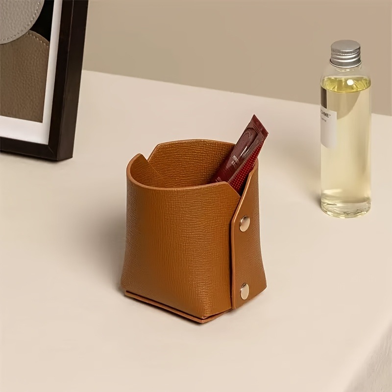 PU Leather Pen Holder1
