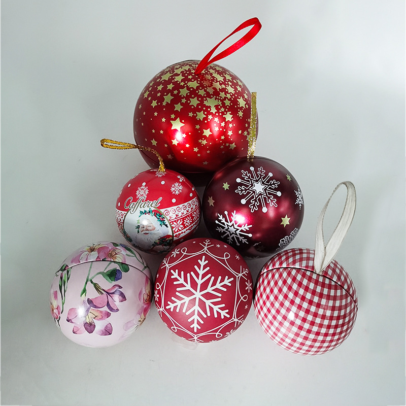 Tinplate Candy Christmas Baubles3