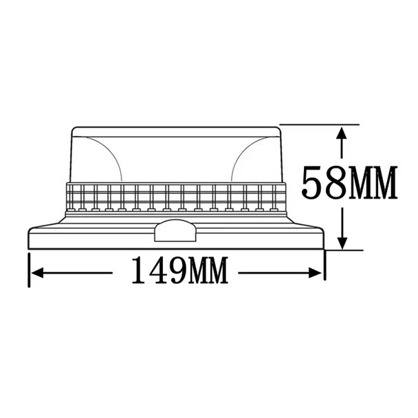 Engineering Flashing LED Warning Light 2