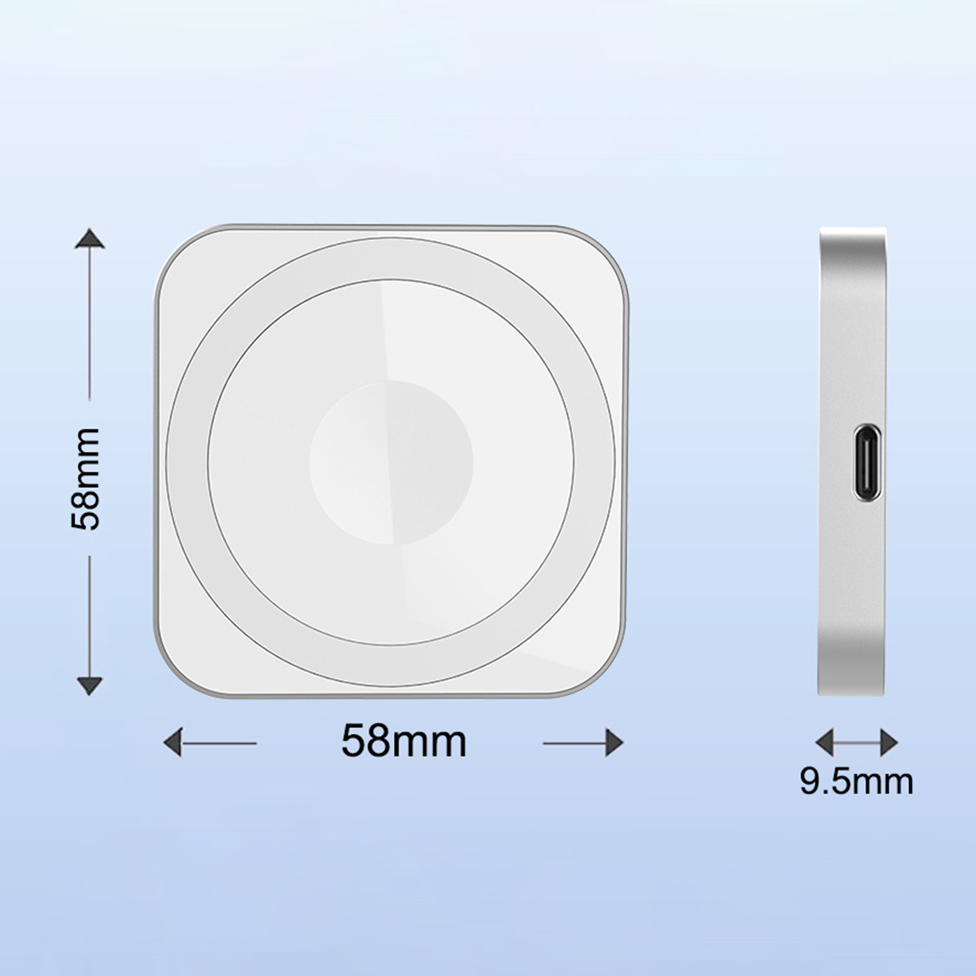 Portable Wireless Charger With Carabiner1