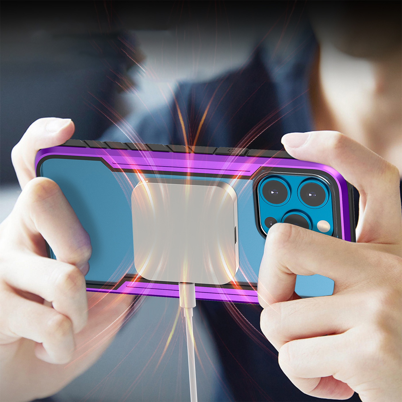 Portable Wireless Charger With Carabiner2