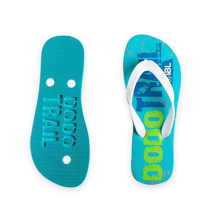 Custom Printed Flip Flops 1