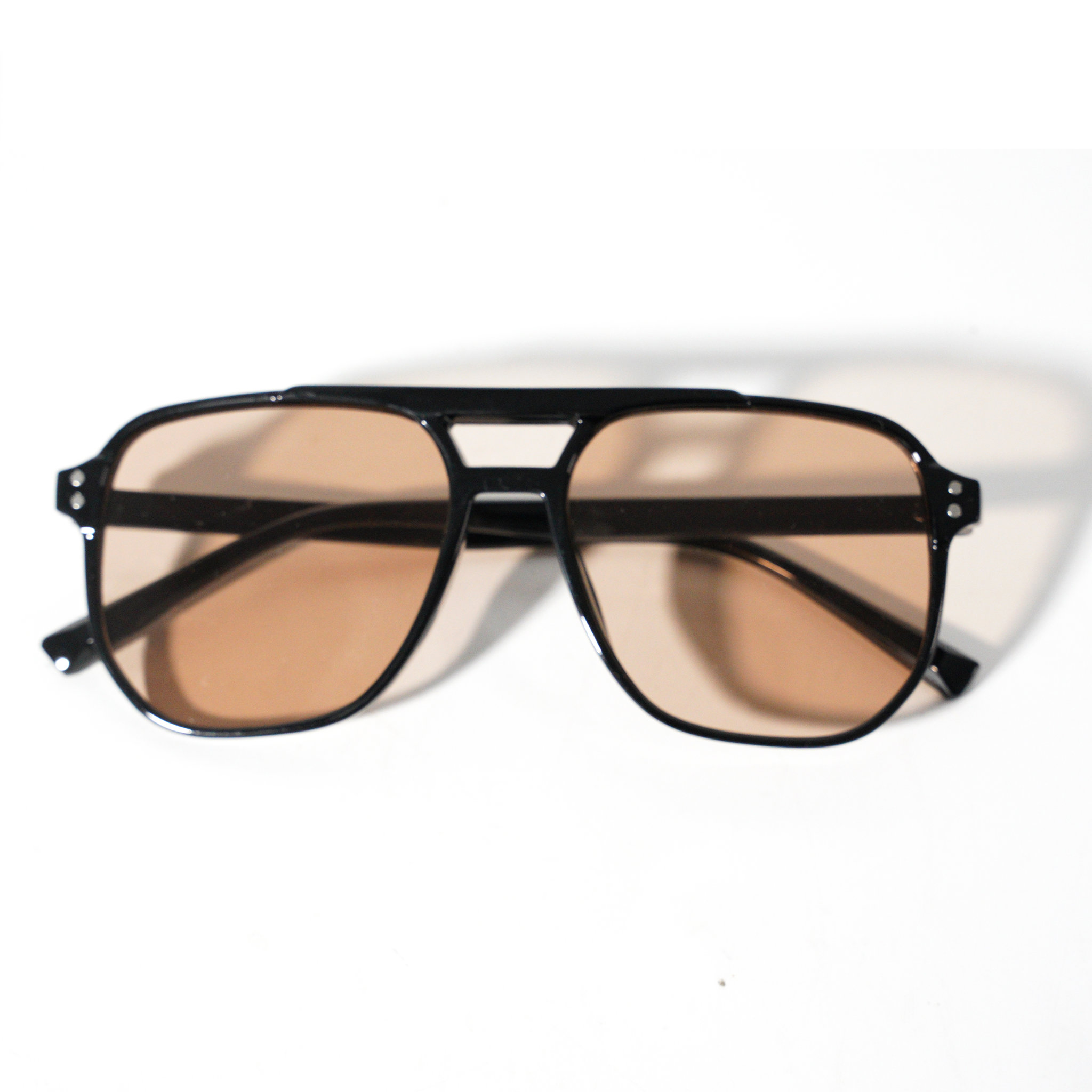 Retro Square Pilot Sunglasses2
