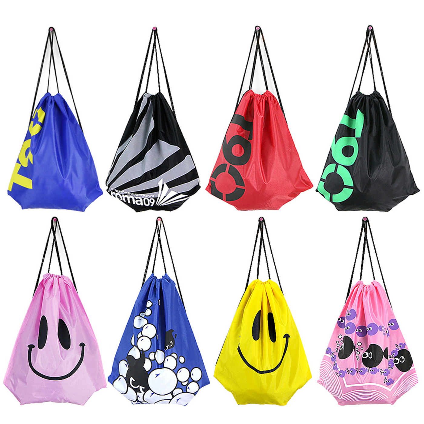 Custom Sports Drawstring Bags