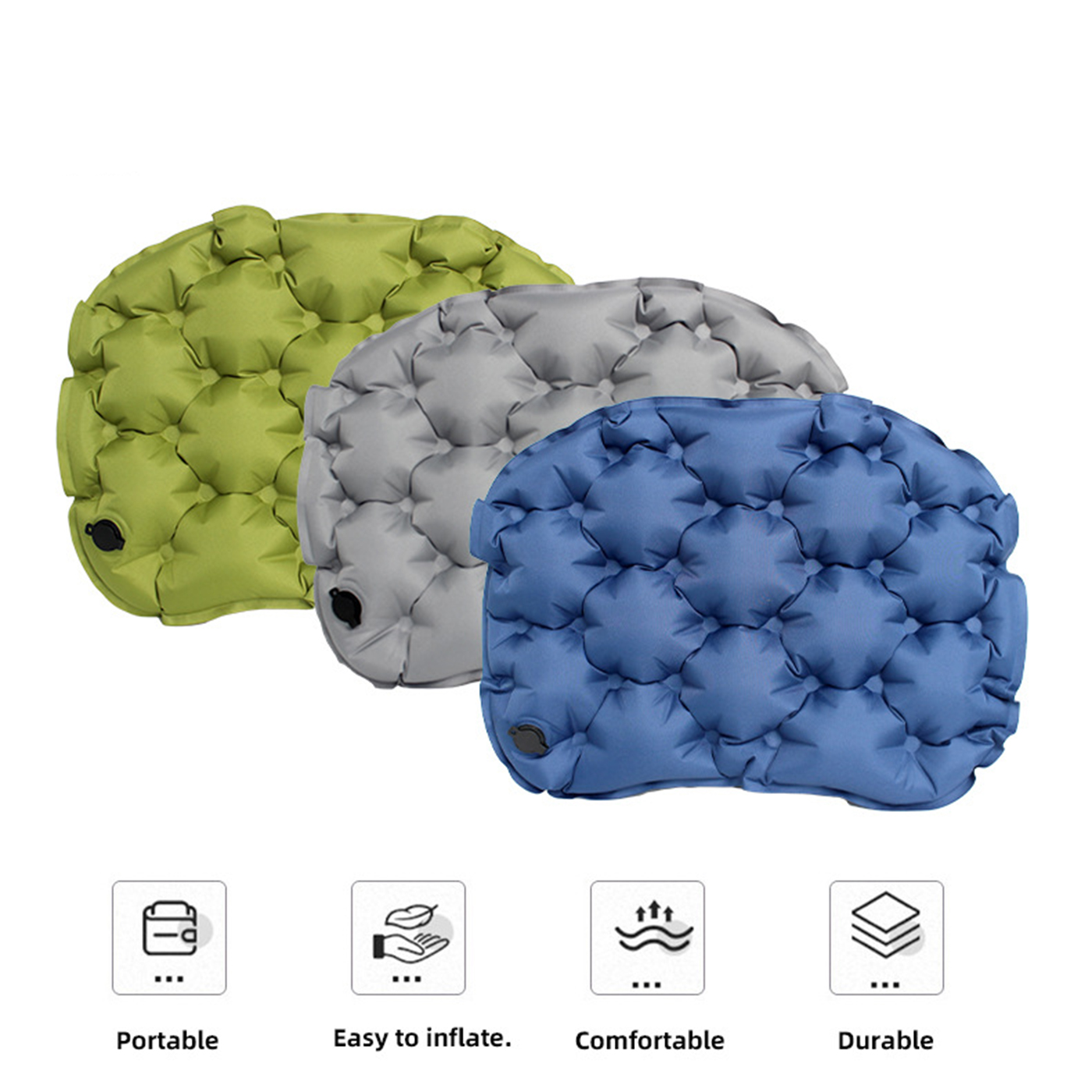 Inflatable Camping Seat Cushion3