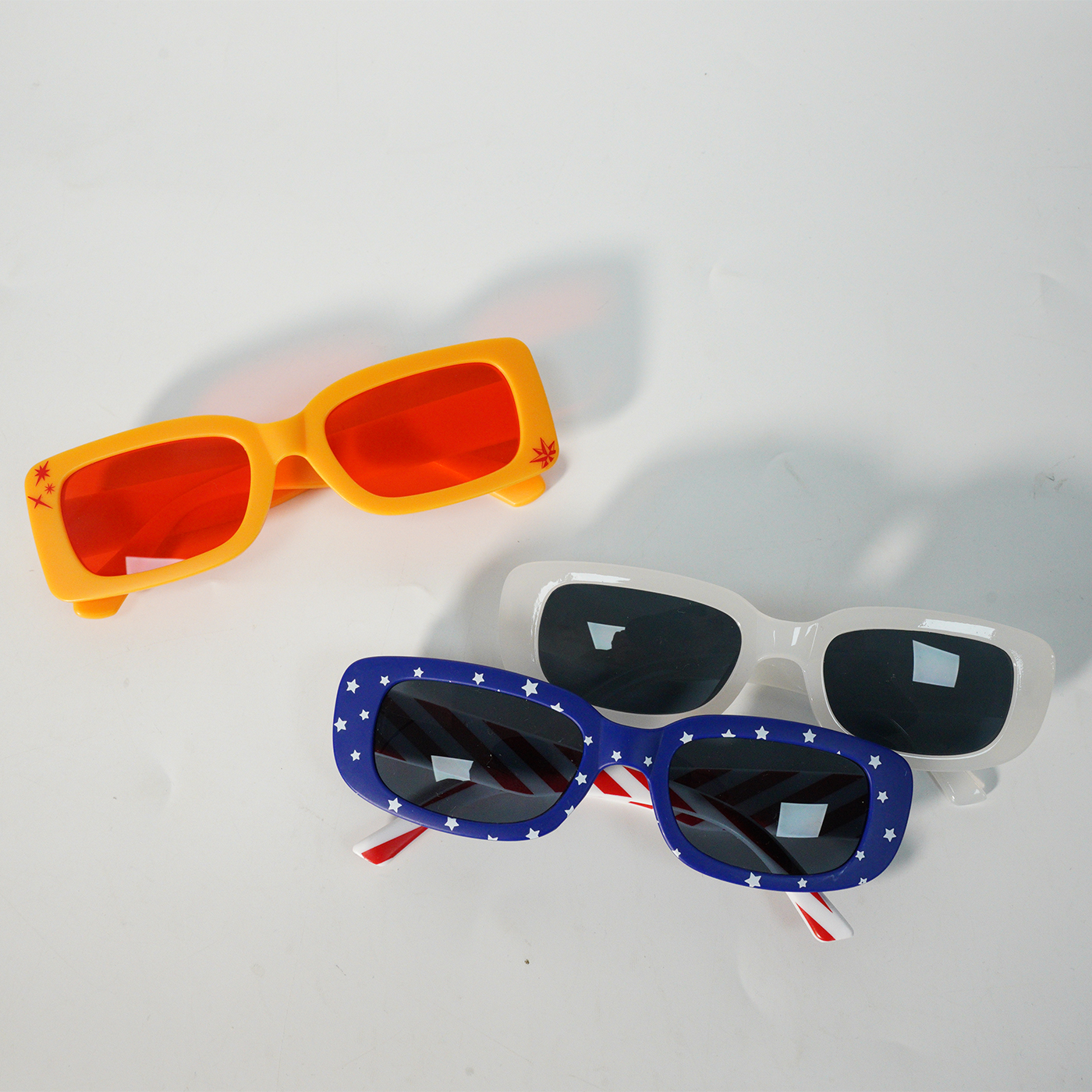 Custom Logo Square Sunglasses 3