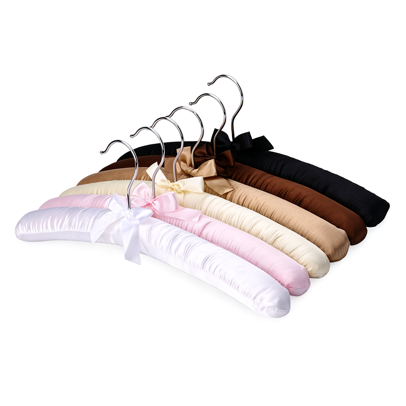 Hotel Padded Fabric Garment Hanger1
