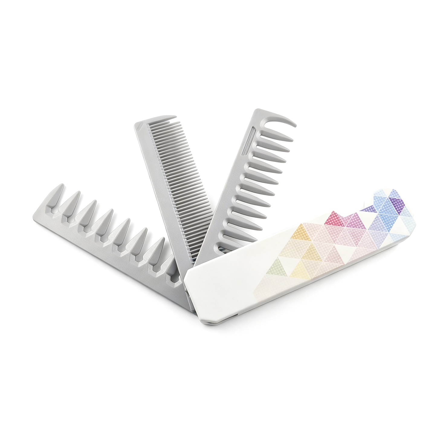 Portable Foldable Hair Comb Set1